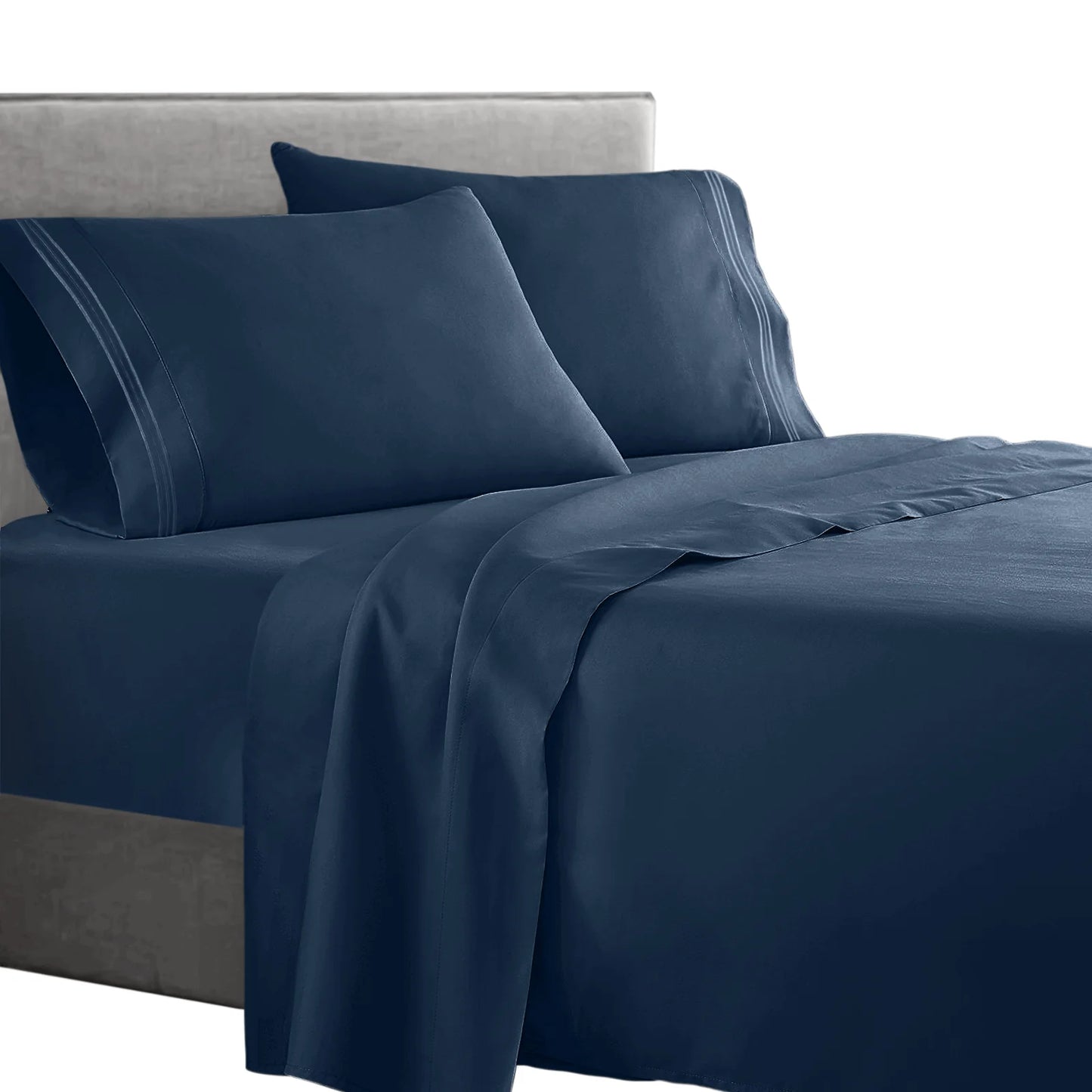 Twin 1800 Thread count soft feel bed sheet set