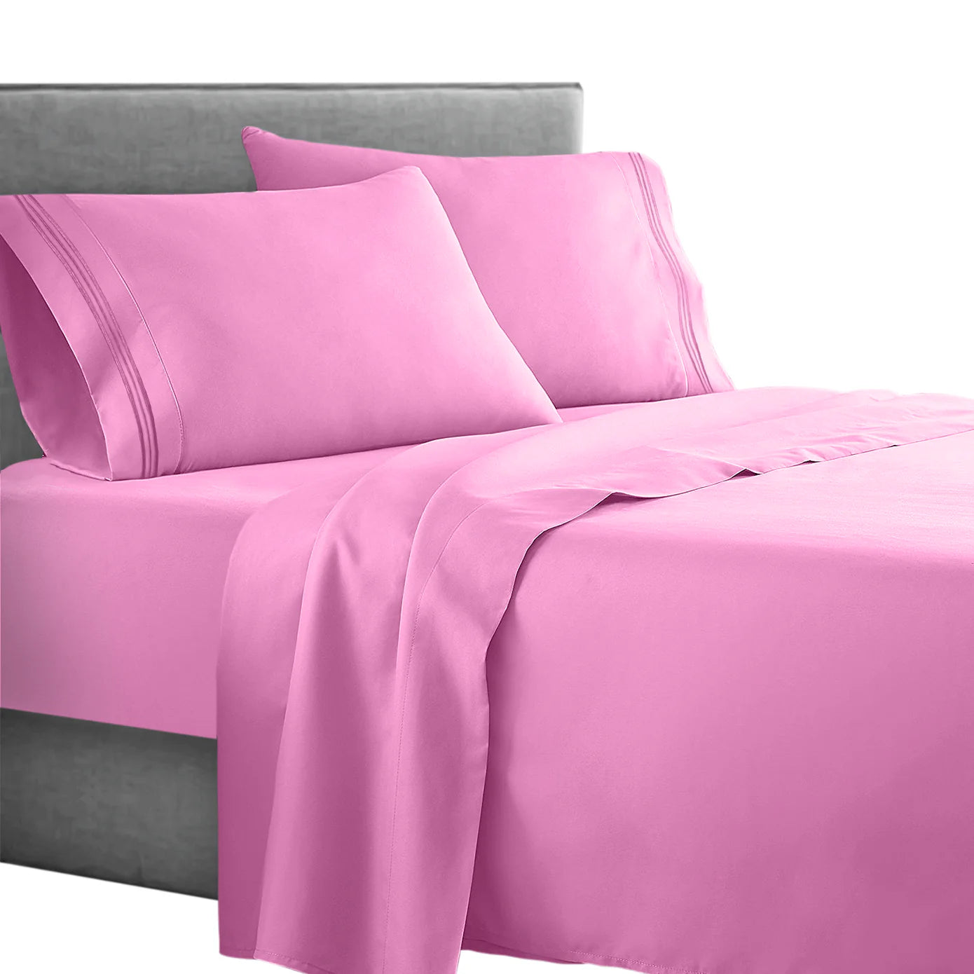 Twin 1800 Thread count soft feel bed sheet set