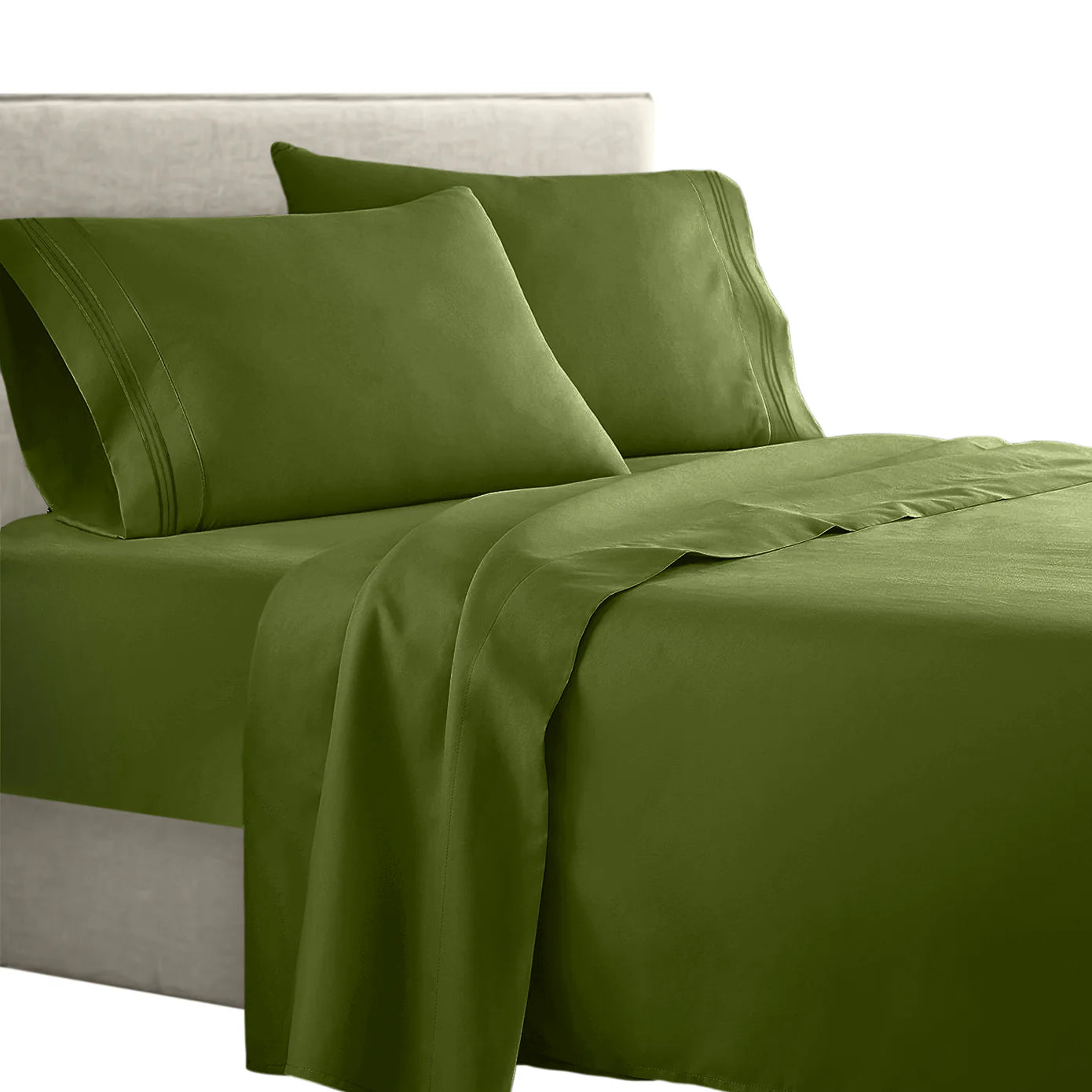 Twin 1800 Thread count soft feel bed sheet set