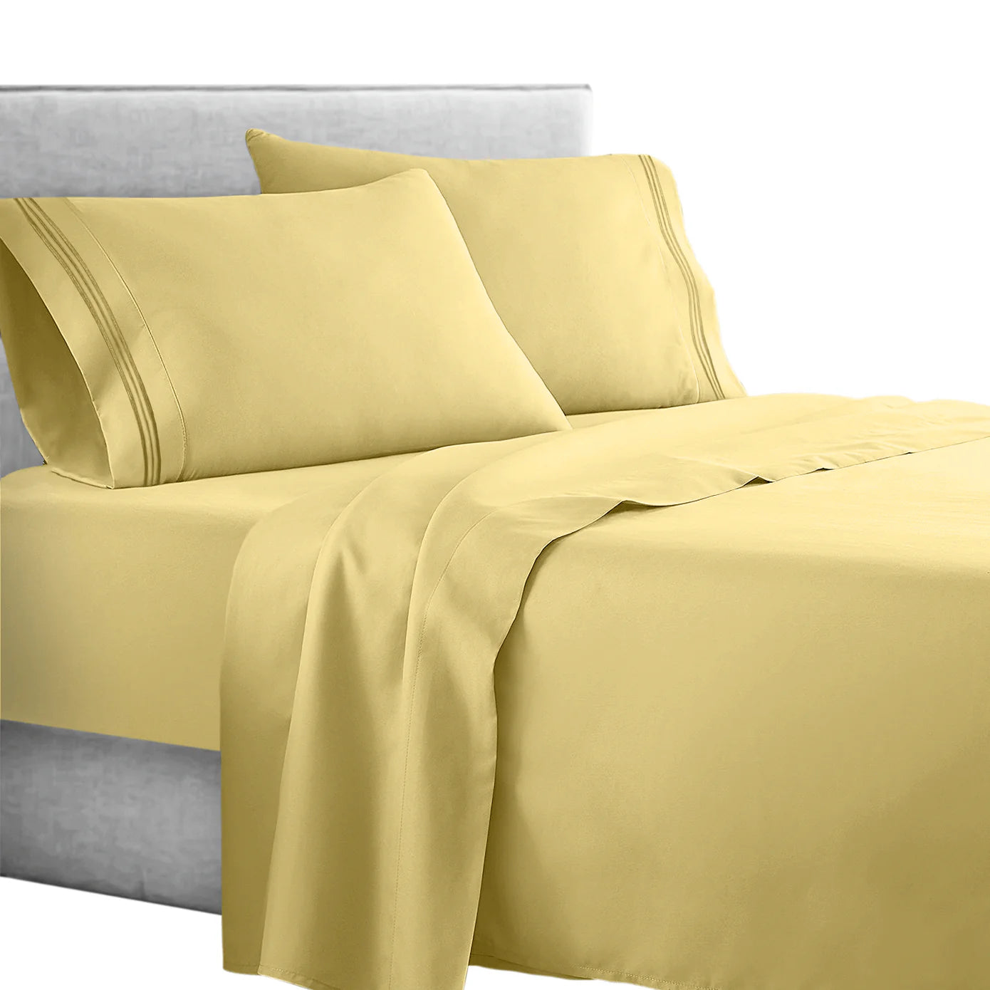 Twin 1800 Thread count soft feel bed sheet set