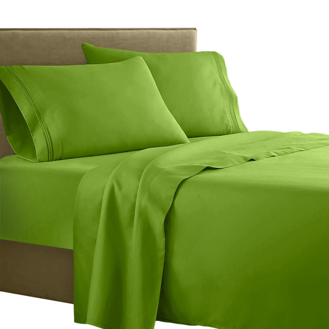 Twin 1800 Thread count soft feel bed sheet set