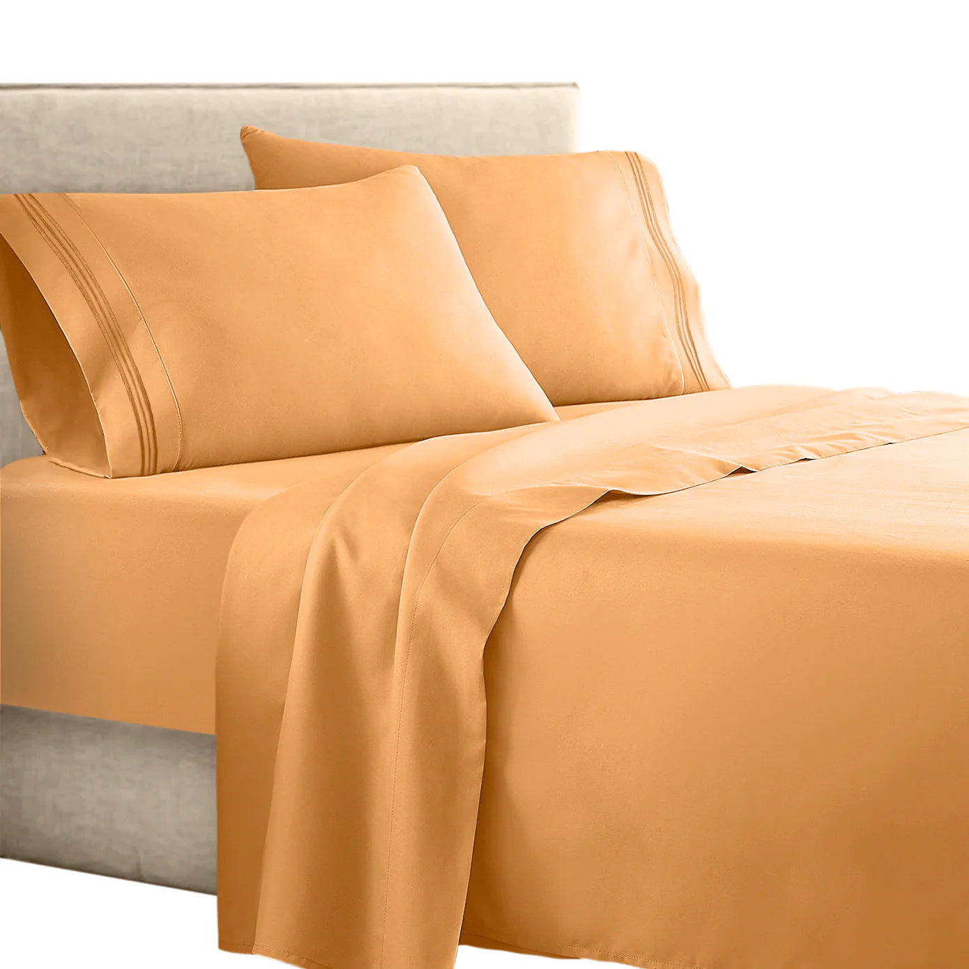 Twin 1800 Thread count soft feel bed sheet set